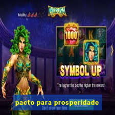 pacto para prosperidade